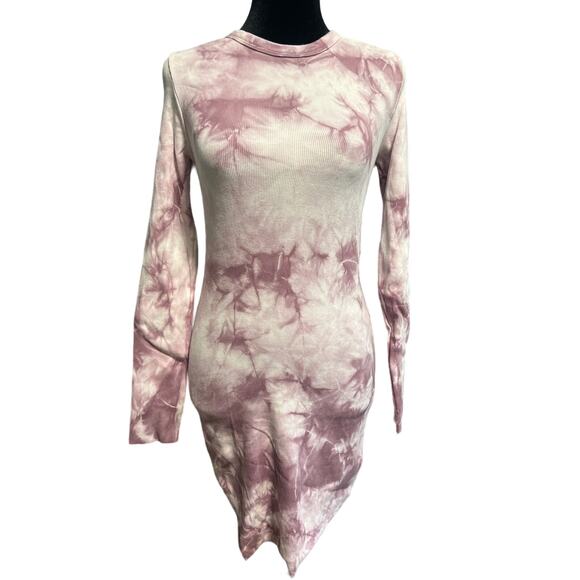 Emory Park Tie Dye Bodycon Dress L - Picture 3 of 4